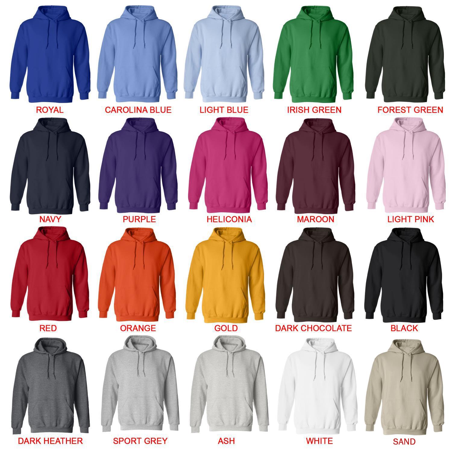 hoodie color chart - Saiki K Store