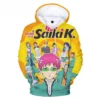 Anime The Disastrous Life Of Saiki K 3D Printed Hoodies For Men Clothes Manga Saiki Kusuo 7 - Saiki K Store