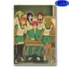 Anime The Disastrous Life of Saiki K Posters Retro Kraft Paper Saiki Kusuo Poster Wall Art 17 - Saiki K Store