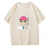 Anime The Disastrous Life of Saiki K Printed Short Sleeve T Shirt Saiki Kusuo Harajuku Hip 2 - Saiki K Store