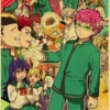 Anime The Disastrous Life of Saiki K Saiki Kusuo Posters Kraft Paper Vintage Wall Art Painting 10 - Saiki K Store