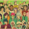 Anime The Disastrous Life of Saiki K Saiki Kusuo Posters Kraft Paper Vintage Wall Art Painting 16 - Saiki K Store