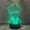 Flash 3D Illusion LED Table Nightlight Colorful Changing Light Manga Model The Disastrous Life of Saiki 2 - Saiki K Store