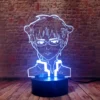 Flash 3D Illusion LED Table Nightlight Colorful Changing Light Manga Model The Disastrous Life of Saiki 4 - Saiki K Store