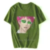 Saiki s Confused Face The Disastrous Life Of Saiki K T Shirt Men Cotton T Shirt 1 - Saiki K Store