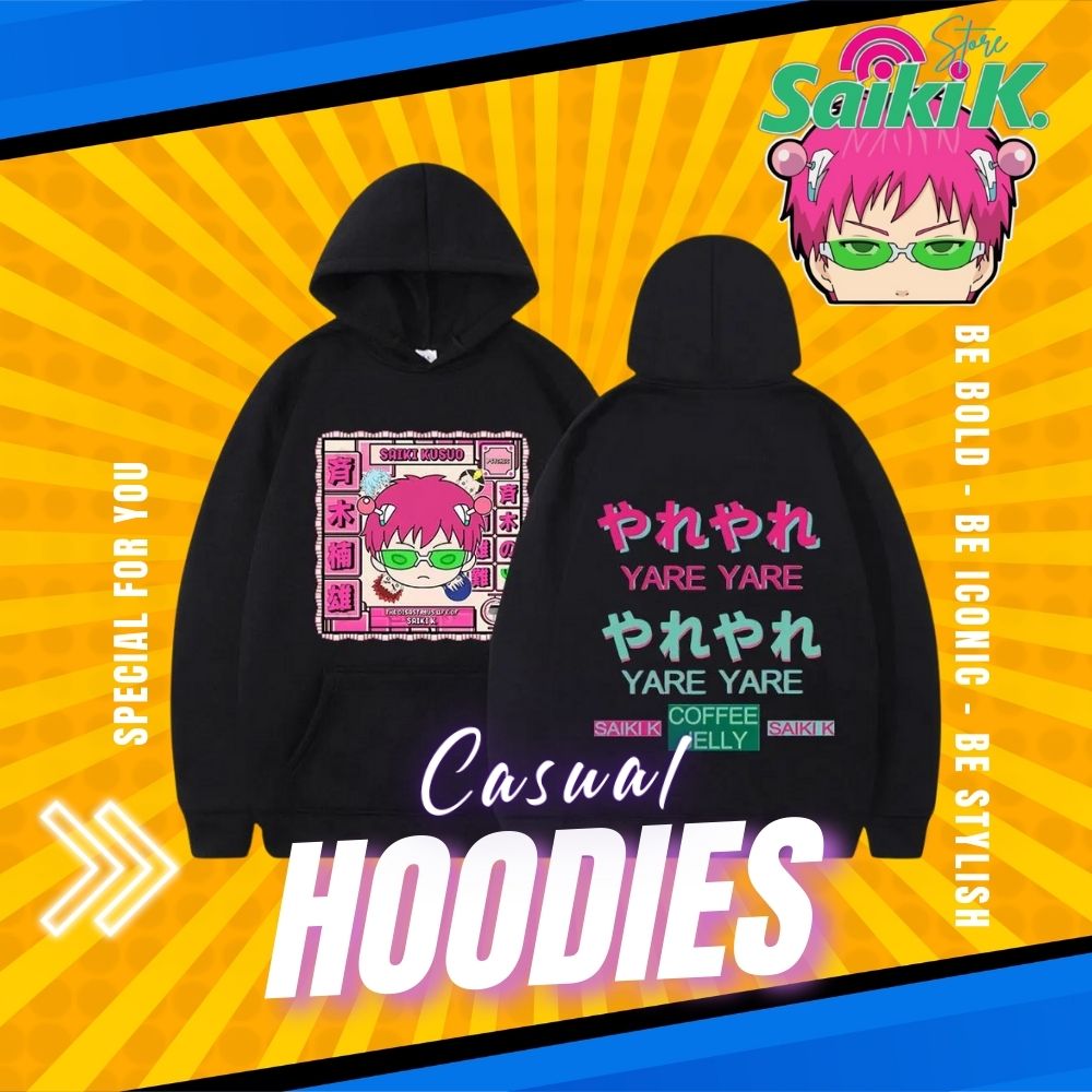 saiki k hoodie