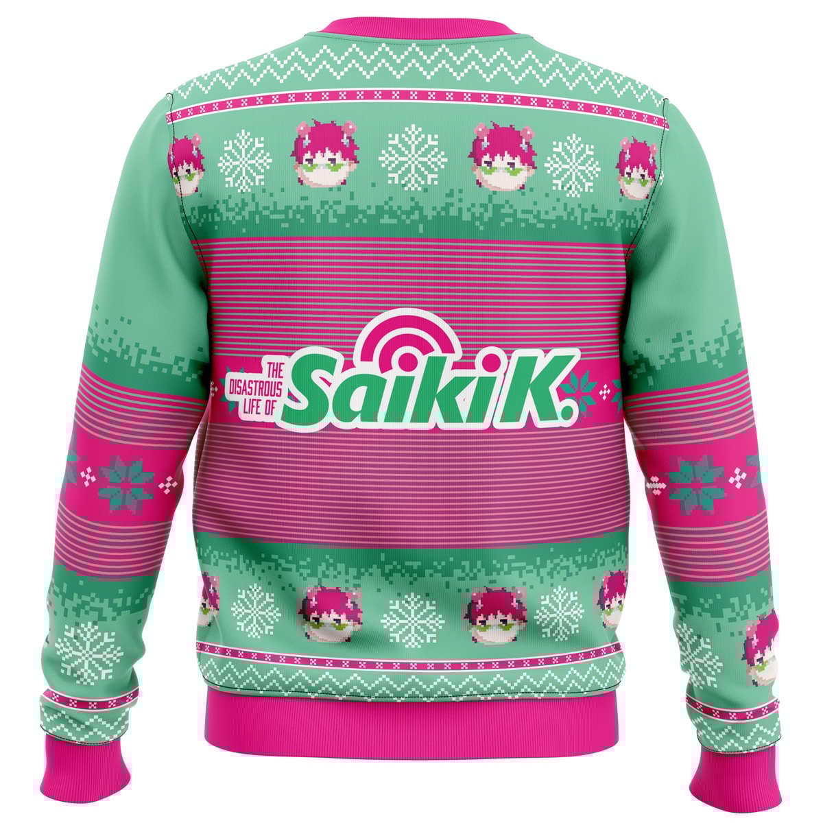 Saiki K The Disastrous Life of Saiki K Ugly Christmas Sweater - Image 2