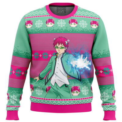 Saiki Sweater front - Saiki K Store