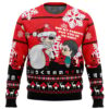 Santa Saiki The Desastrous Life of Saiki K. Ugly Christmas Sweater FRONT mockup - Saiki K Store